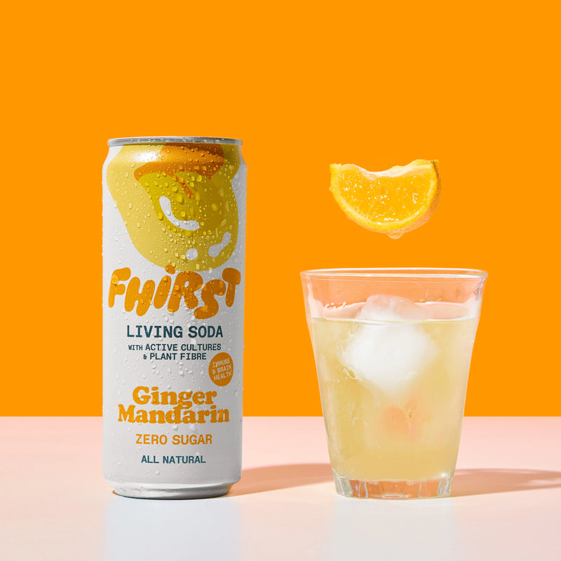 Fhirst Ginger Mandarin Living Soda 330ml