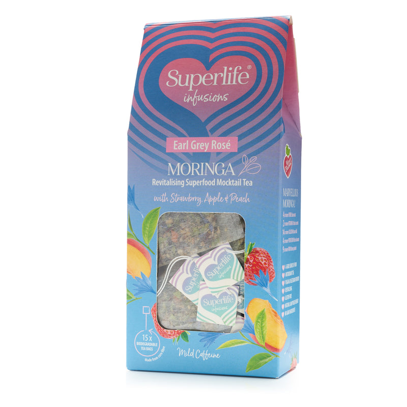 Moringa Earl Grey Rosé Superlife Tea