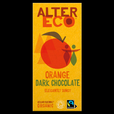 AlterEco Organic Dark Chocolate with Orange 100g