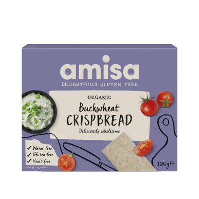 Organic Buckwheat Crispbread - Gluten-free 120g