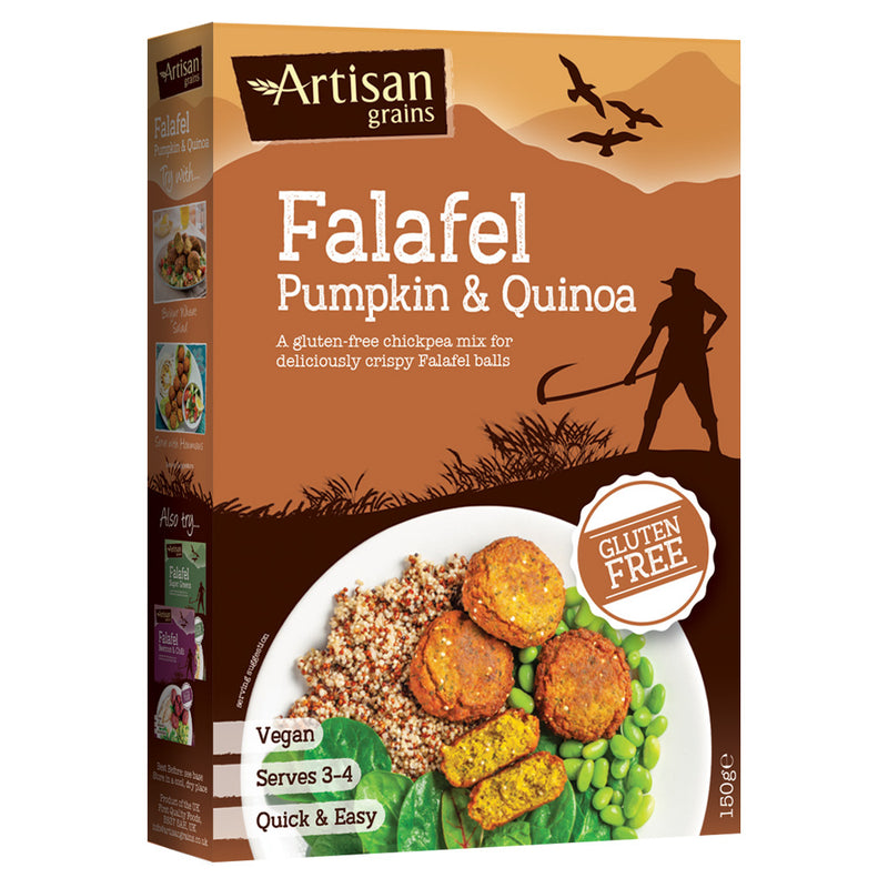 Artisan Grains Pumpkin & Quinoa Falafel Mix 150g