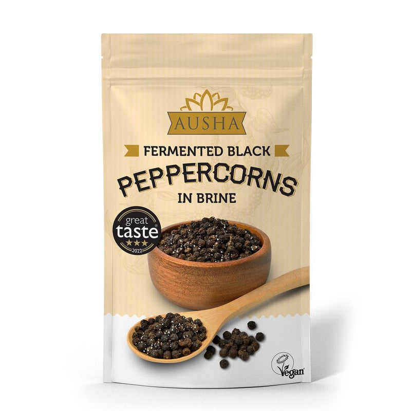 Fermented Black Peppercorns 200gr