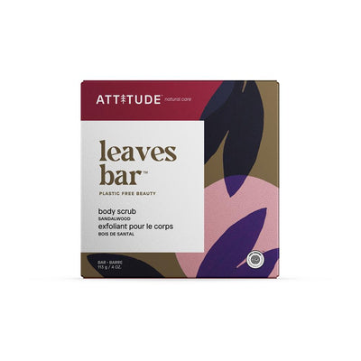 Body Scrub Leaves Bar - Sandalwood