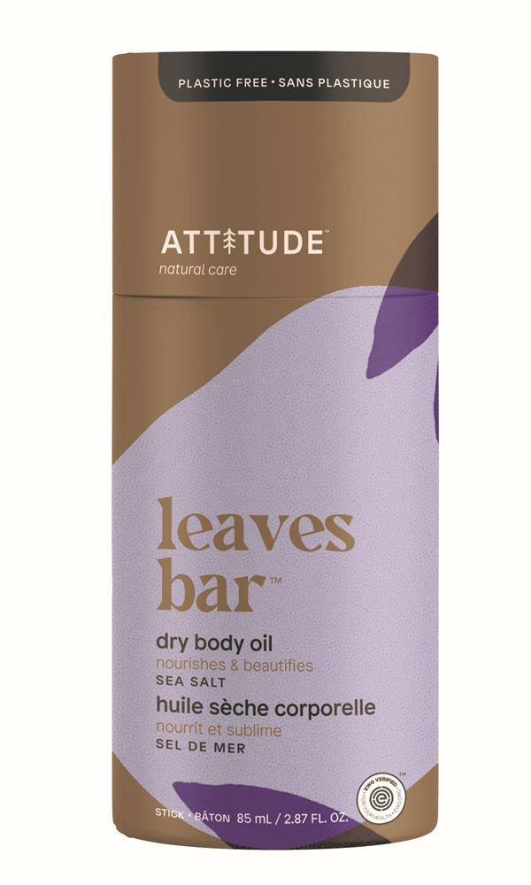 Dry Body Oil Leaves Bar - Sea Salt 85g