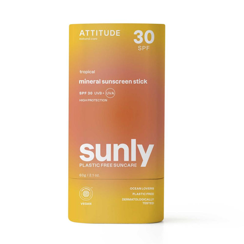 Sunly - Sunscreen Stick - Tropical - 30 SPF - 60 g