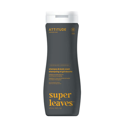 Super leaves Shampoo & Body Wash 2-in-1 - Sports MEN 473ml