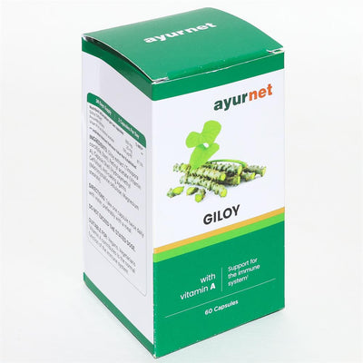 Giloy with Vitamin A. 60 capsules.