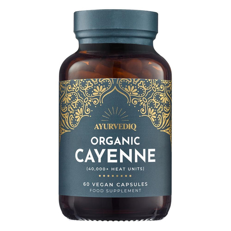 Organic Cayenne Pepper 60 capsules