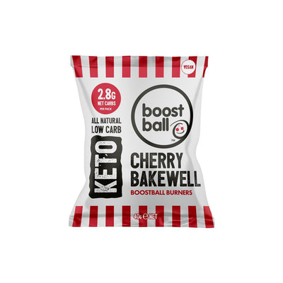 Keto Cherry Bakewell Bites Boostball Burners 40g