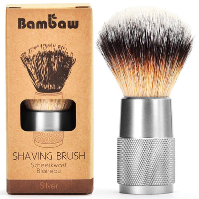 Bambaw | Shaving Brush | Silver