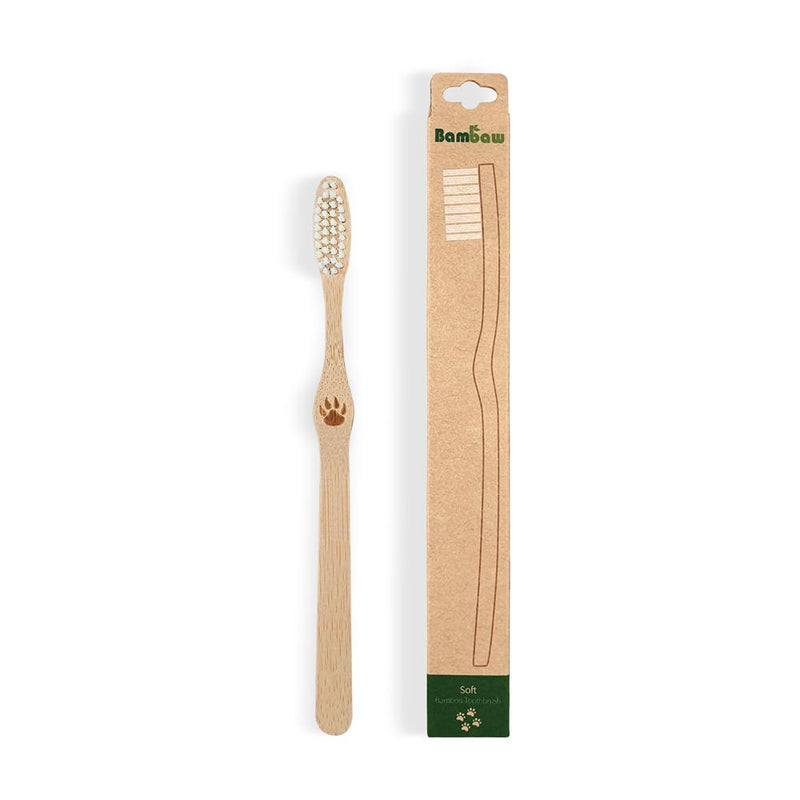 Bambaw | Bamboo toothbrush (1-pack) | Soft