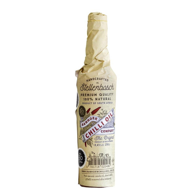 Banhoek Chilli Oil Wrapped 250ml 100% Natural