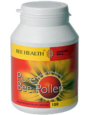 Bee Health Pollen 500mg 100 Capsules