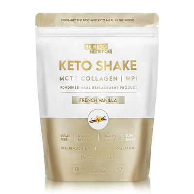 BeKeto - Diet Keto Shake French Vanilla 500g