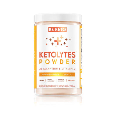 BeKeto - Keto Electrolytes Powder - Sunshine Orange 200g