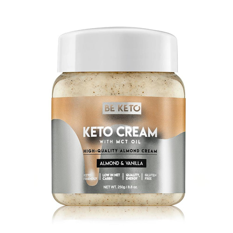 BeKeto - Keto Cream Almond & Vanilla + MCT Oil 250g