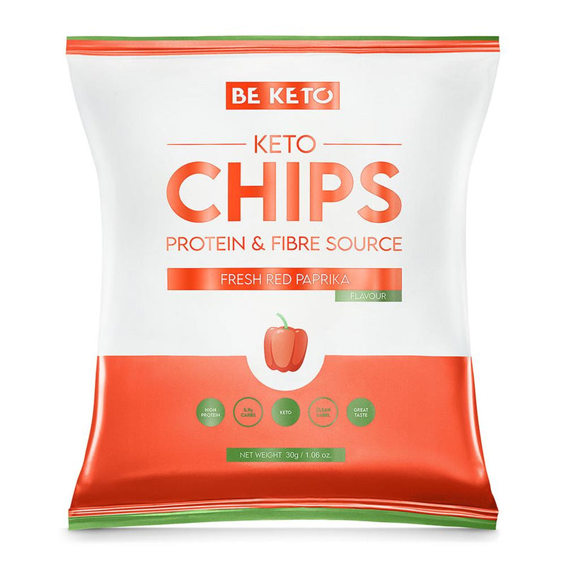 BeKeto - Keto Chips - Fresh Red Paprika 30g