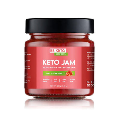 BeKeto Keto Jam Very Strawberry 200g