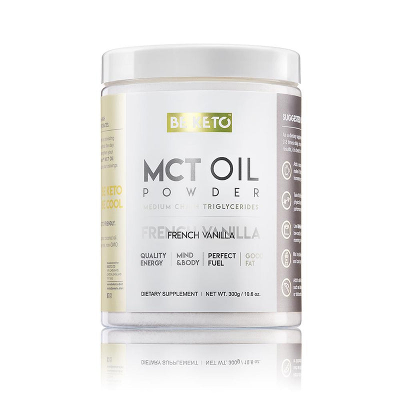 BeKeto - MCT Oil Powder French Vanilla 300g