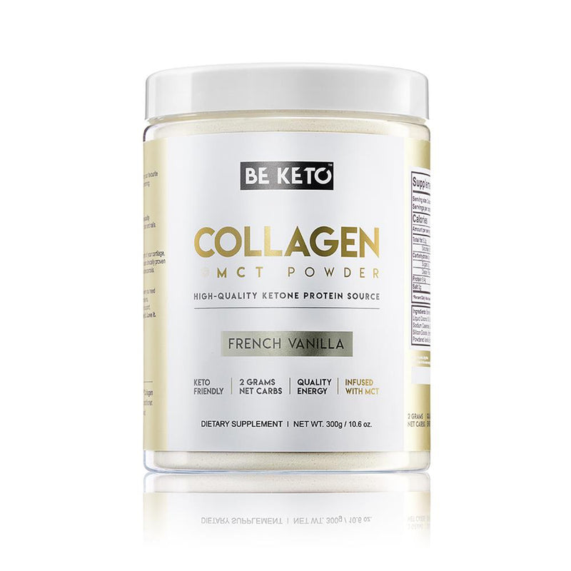 BeKeto Keto Collagen + MCT Oil Vanilla 300g