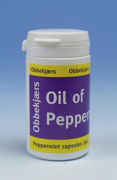 Obbekjaers Oil Of Peppermint 90 caps