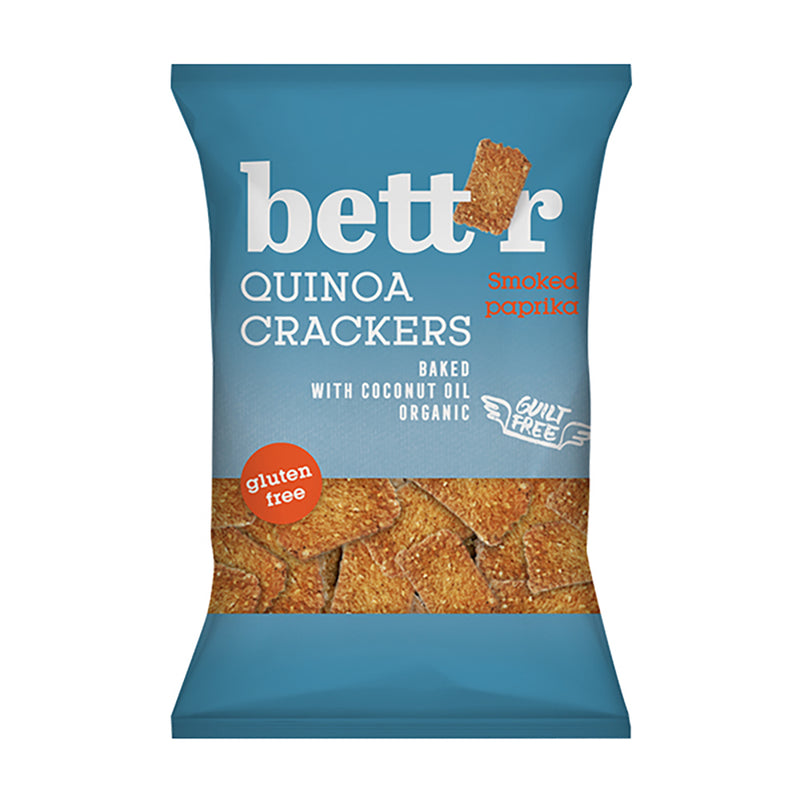 Quinoa Crackers Smoked Paprika 100g