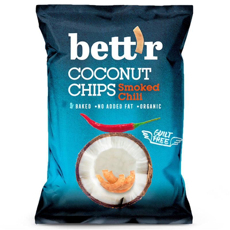 Coconut Chips with Chili Vegan Organic 40g