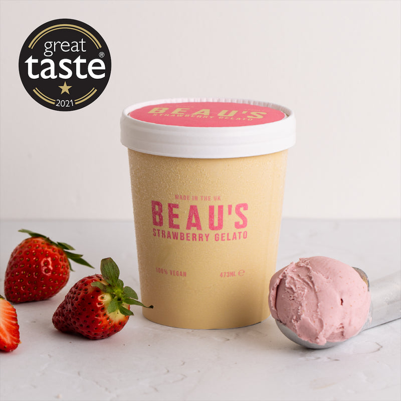 Strawberry Vegan Gelato 450ml