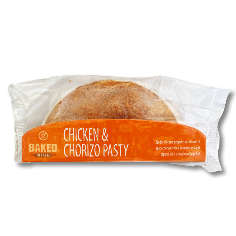 Gluten Free Chicken & Chorizo Pasty 232g