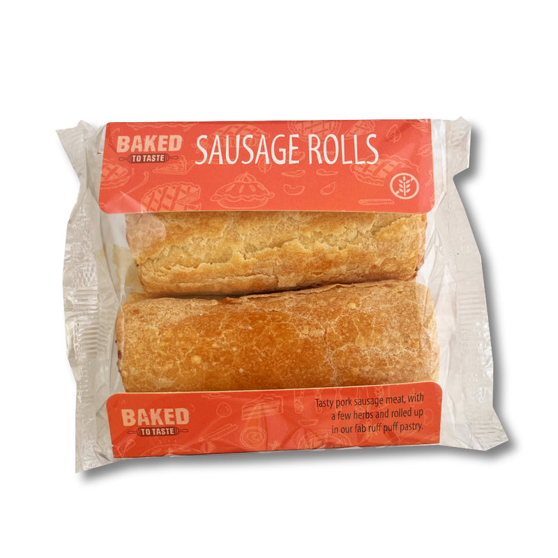 Gluten Free Twin Pack Sausage Rolls 220g