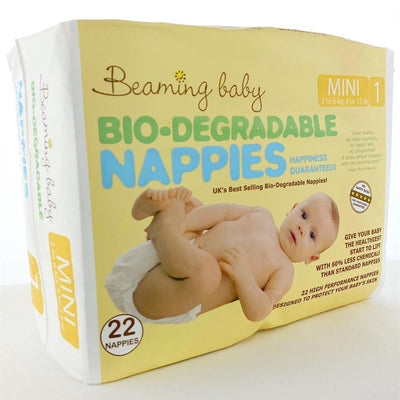 Bio-degradable Nappies Mini 22's