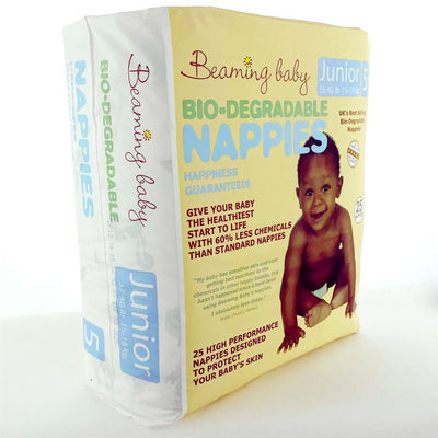 Bio-degradable Nappies Junior 25's