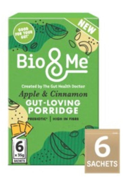 Apple & Cinnamon Prebiotic Porridge Sachets 6x35g