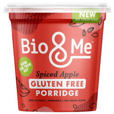 Bio&Me Spiced Apple Gut-Loving Gluten Free Porridge Pot 58g