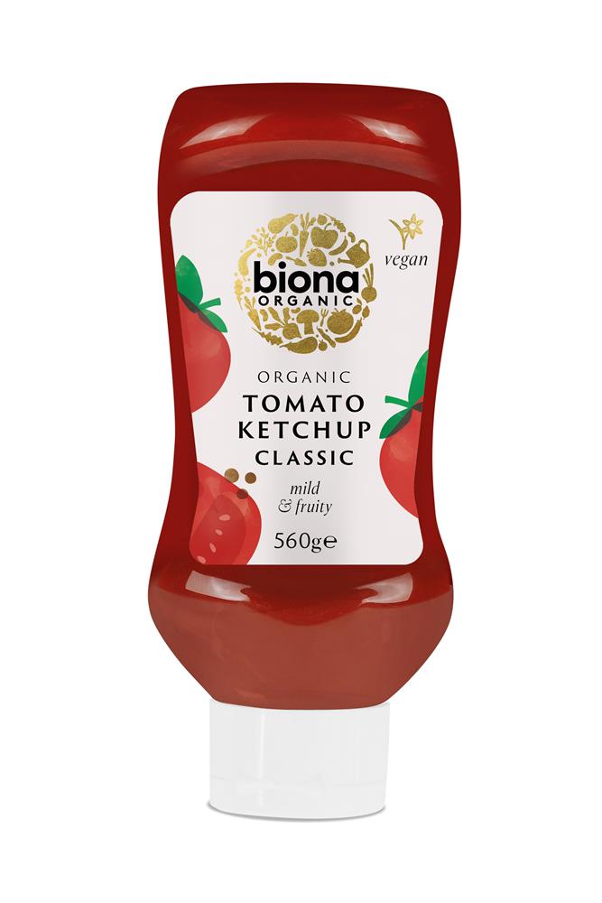 Organic Ketchup Classic Squeezy 560g