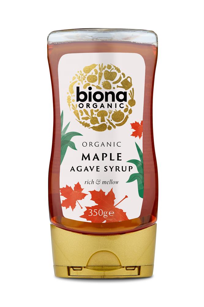 Organic Maple Agave Syrup - Squeezy 350g