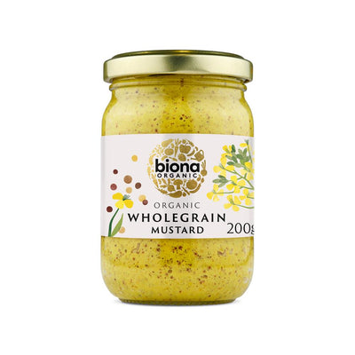 Biona Organic Wholegrain Mustard 200g