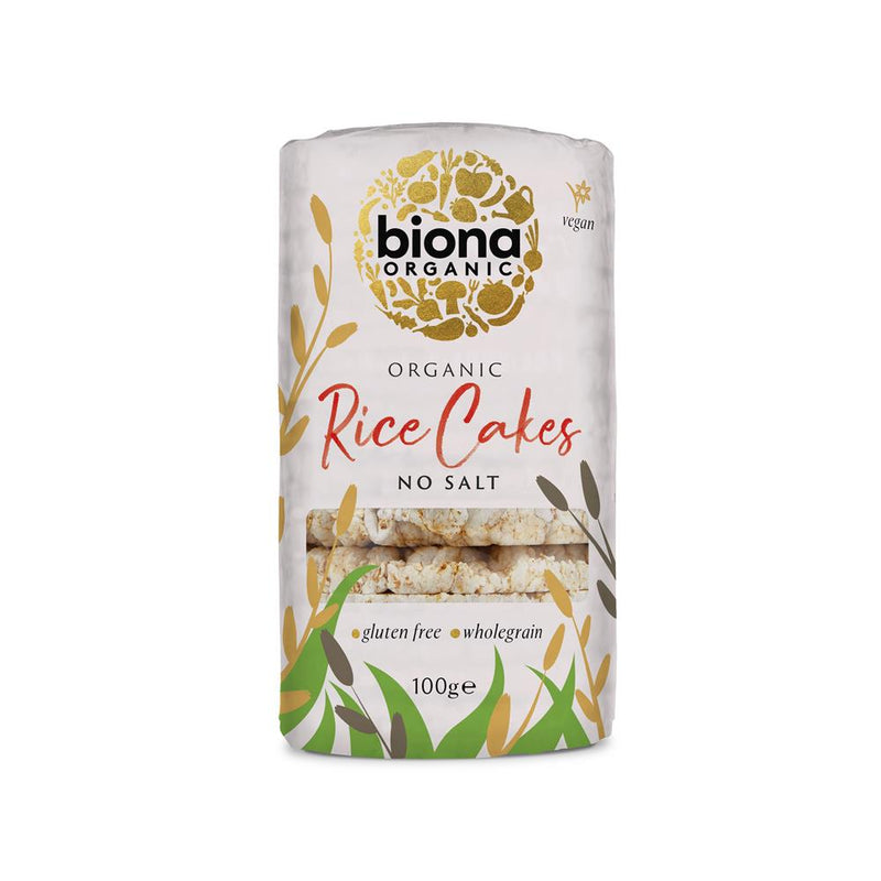 Rice Cakes no Salt Organic 100g