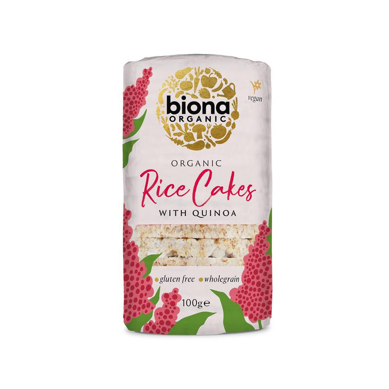 Organic Rice Cakes with Quinoa 100g