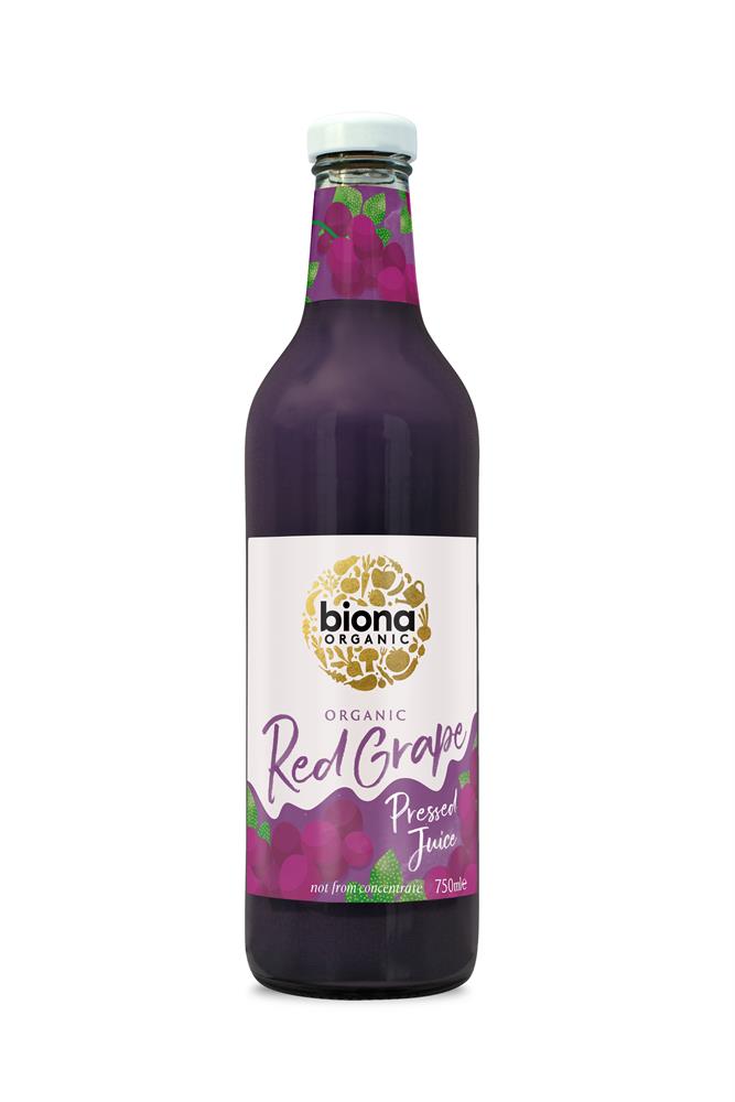 Organic Red Grape Juice - Pressed 750ml