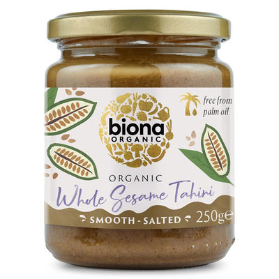 Organic Tahini Whole Sesame with Salt 250g