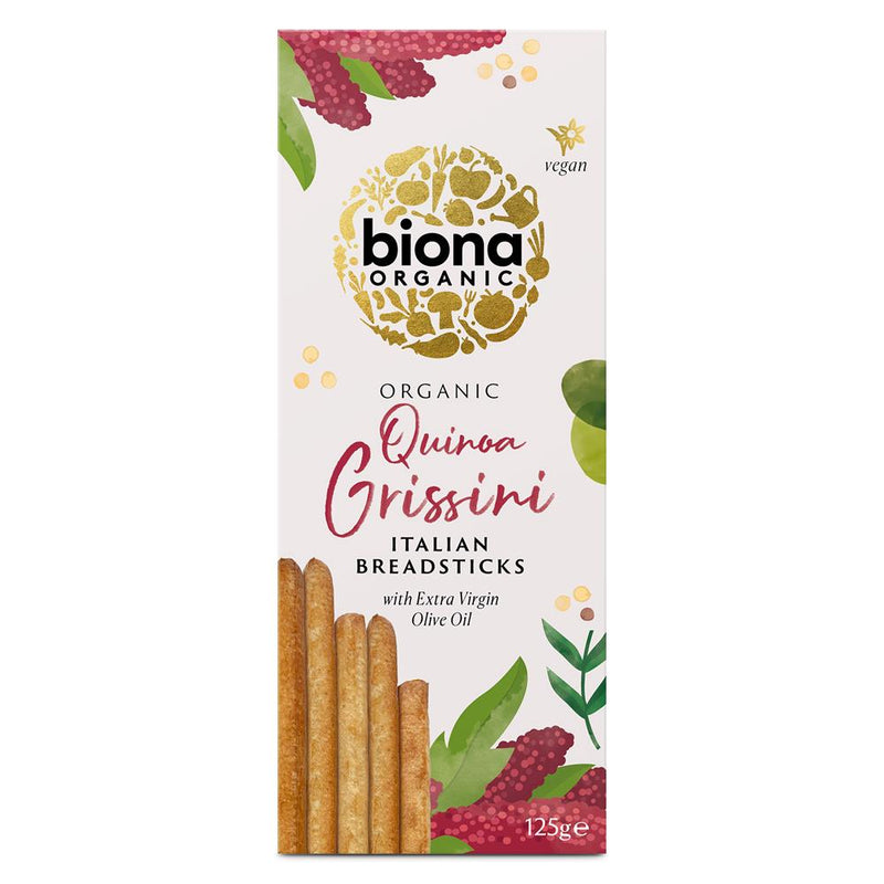 Biona Organic Quinoa Grissini 125g