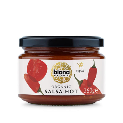 Organic Salsa Dip Hot 260g