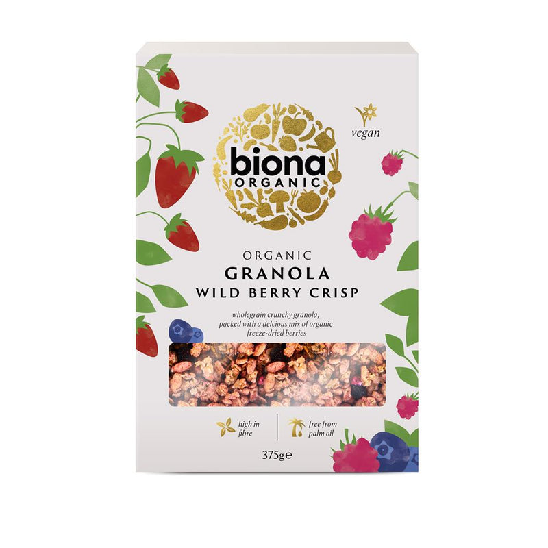 Organic Wild Berry Granola 375g