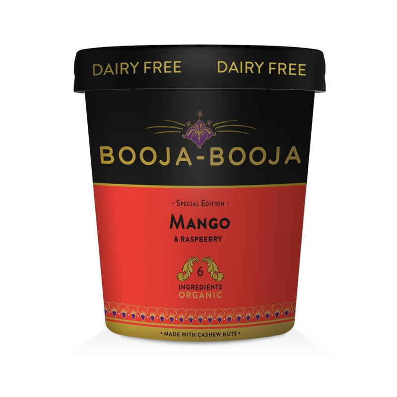 Mango & Raspberry Dairy Free Ice Cream 465ml