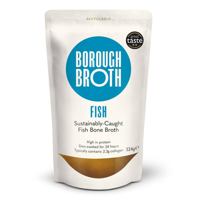 Borough Broth Sustainably Caught Wild Fish Bone Broth 324g