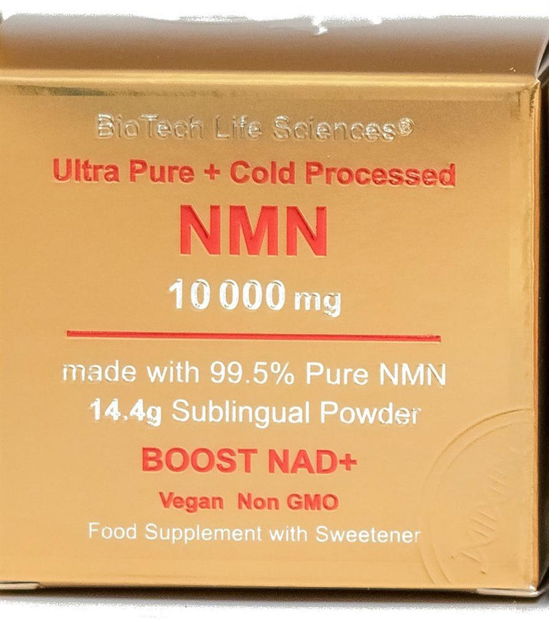 NMN 12 grams Anti-Ageing NAD+ Precursor Ultra Pure >99.5% +Citrus