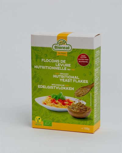 BIOREAL Organic Nutritional Yeast Flakes 100g (gluten-free)