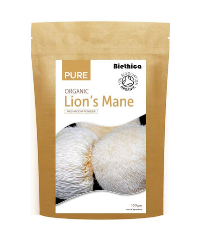 Biethica Organic Lions Mane  Mushroom Powder 75g