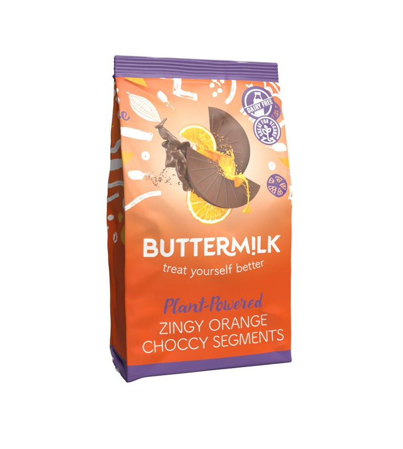 Orange Choccy Bite Sized Segments 100g